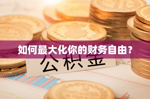 乐至如何最大化你的财务自由？