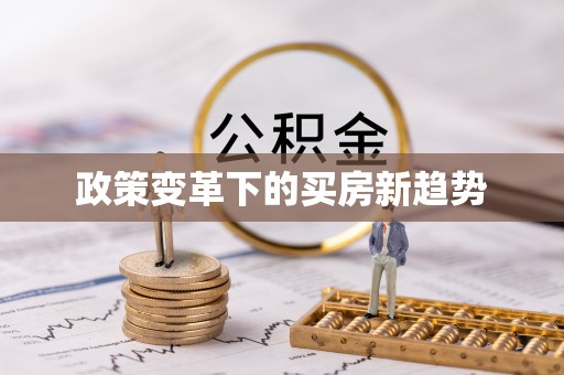 乐至政策变革下的买房新趋势