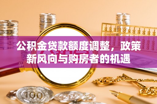 乐至公积金贷款额度调整，政策新风向与购房者的机遇