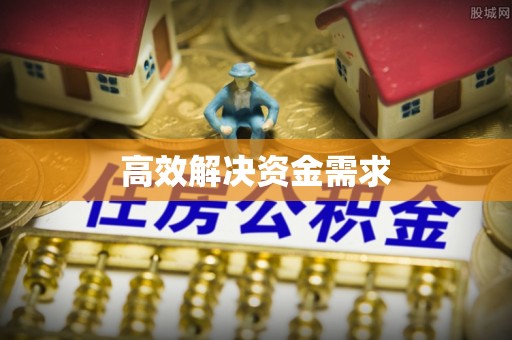 乐至高效解决资金需求