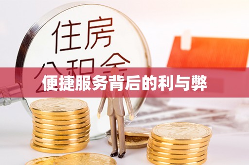 乐至便捷服务背后的利与弊